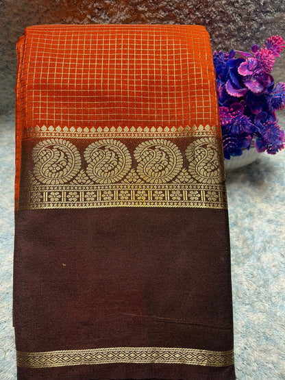 Title Artificial / Mix Crape Sarees