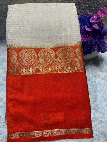Artificial / Mix Crape Sarees