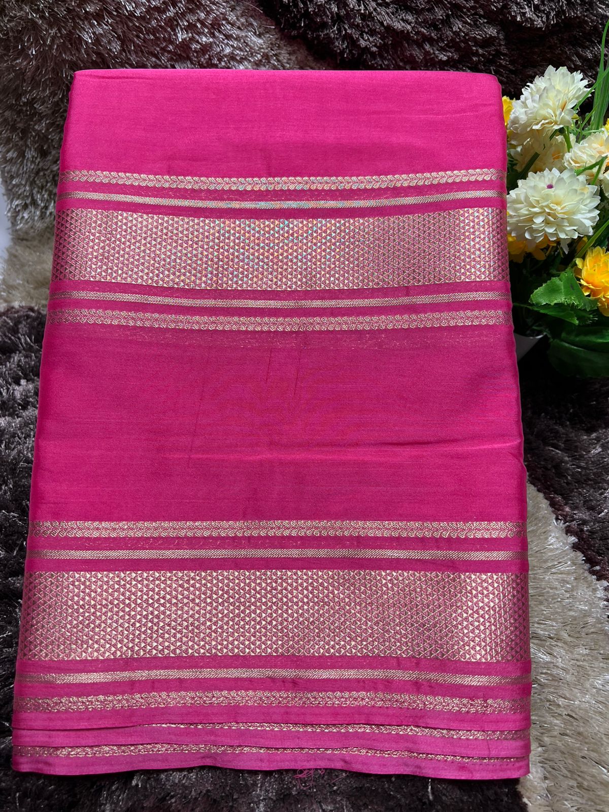 Artificial / Mix Crape Sarees