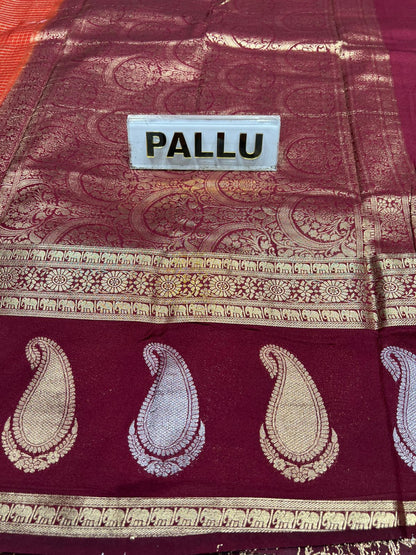 Artificial / Mix Crape Sarees