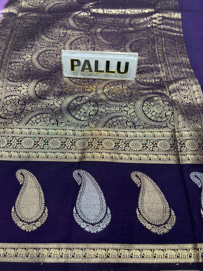 Artificial / Mix Crape Sarees