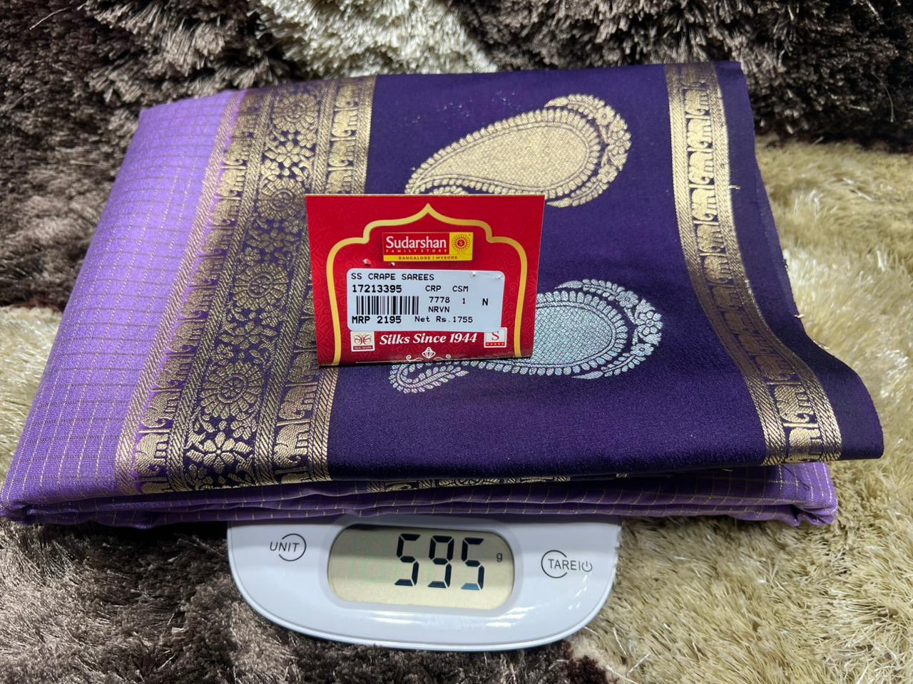 Artificial / Mix Crape Sarees