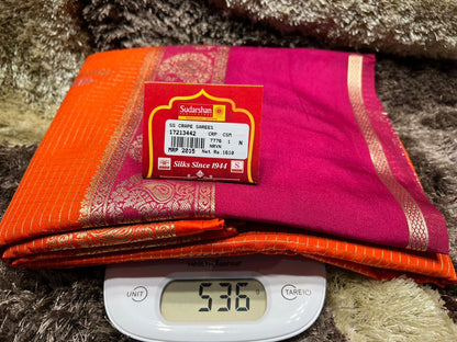 Artificial / Mix Crape Sarees
