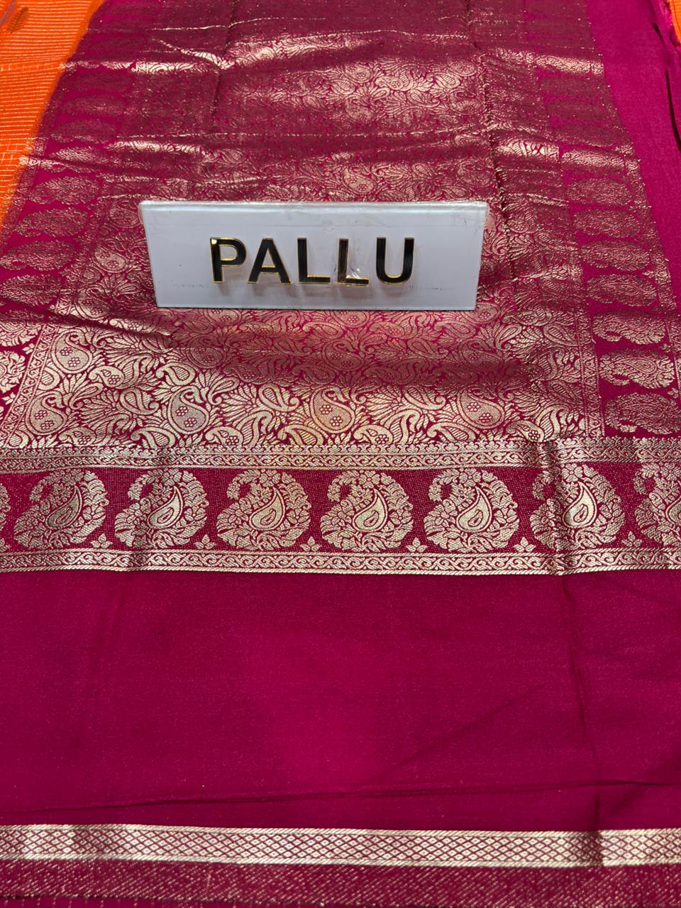 Artificial / Mix Crape Sarees