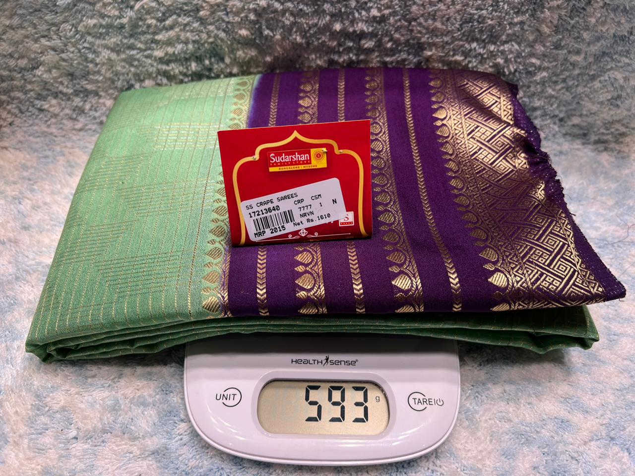 Artificial / Mix Crape Sarees