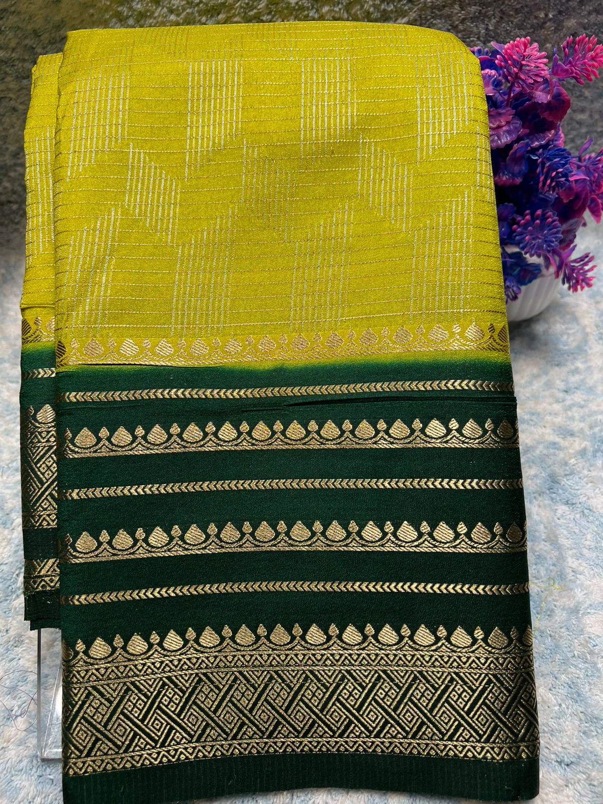 Artificial / Mix Crape Sarees