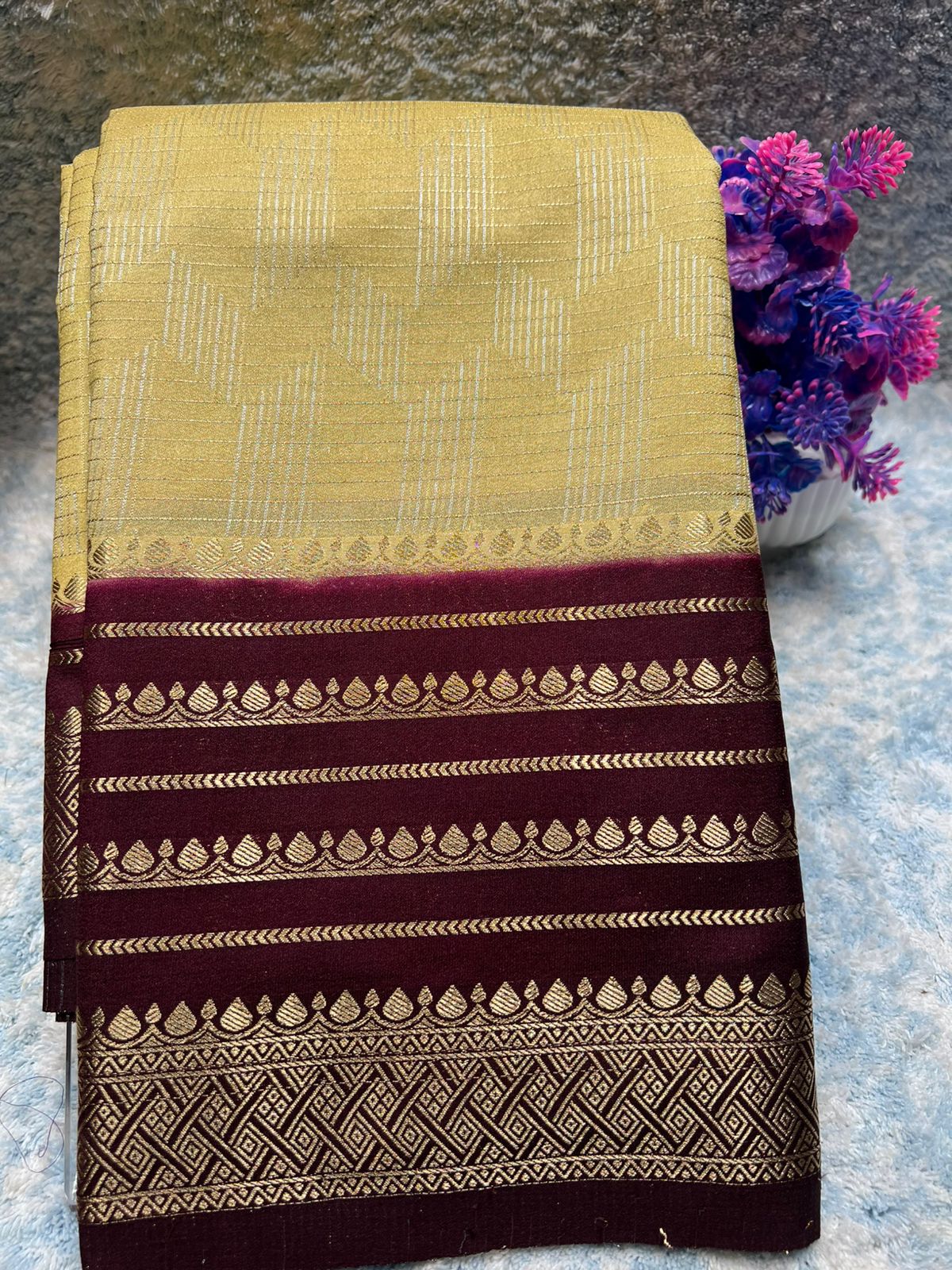 Artificial / Mix Crape Sarees