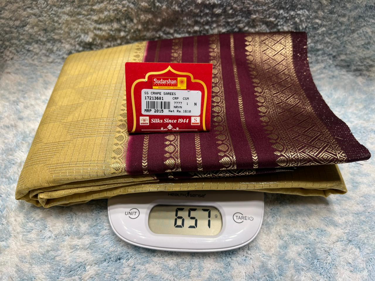 Artificial / Mix Crape Sarees