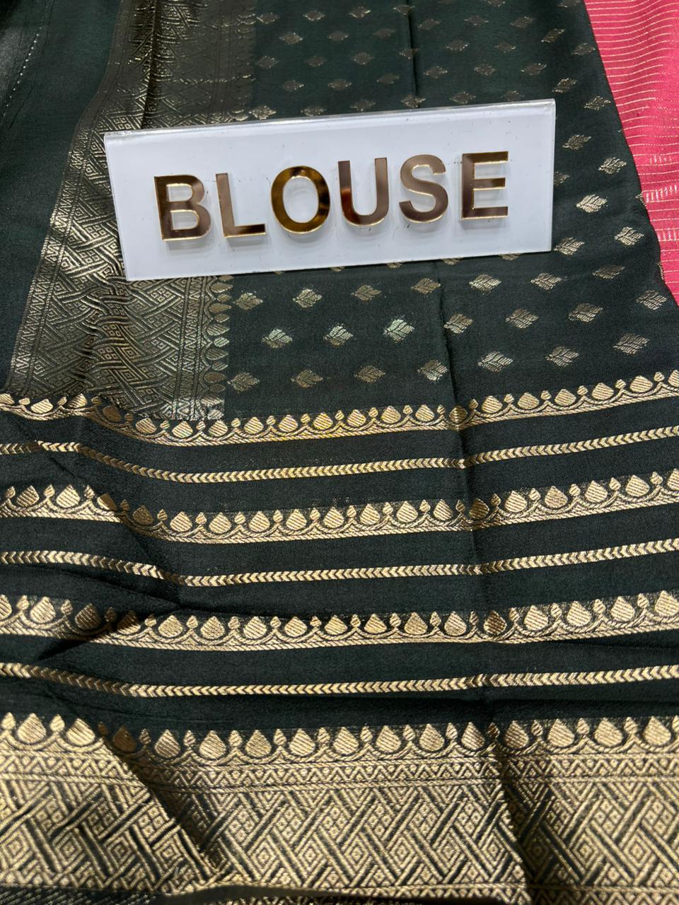 Artificial / Mix Crape Sarees