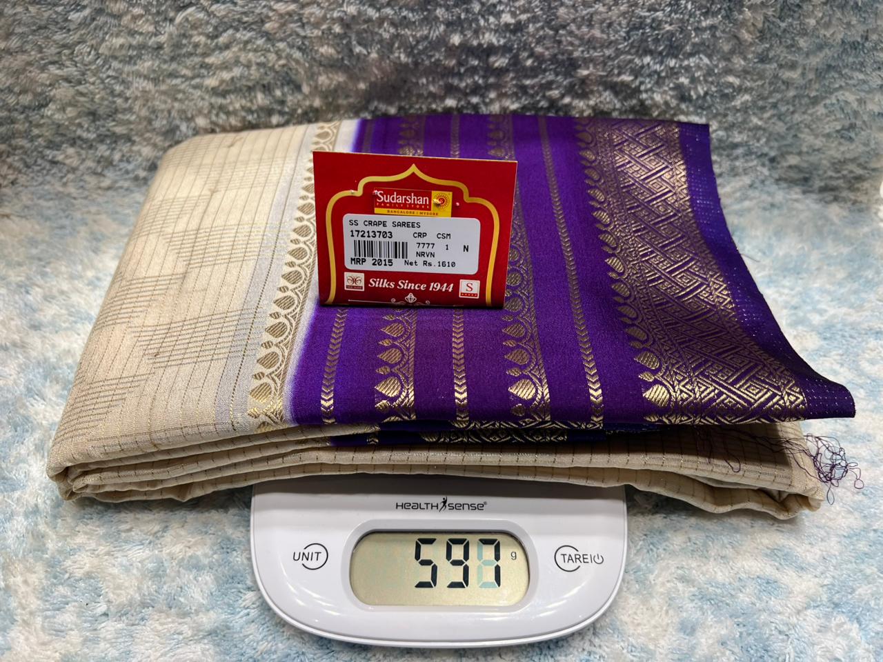 Artificial / Mix Crape Sarees