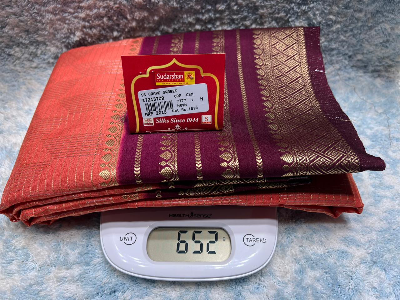 Artificial / Mix Crape Sarees