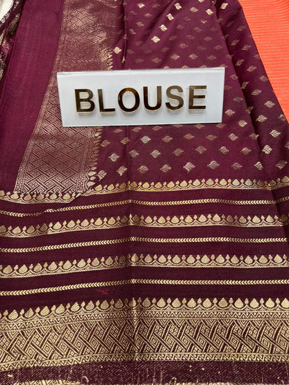 Artificial / Mix Crape Sarees