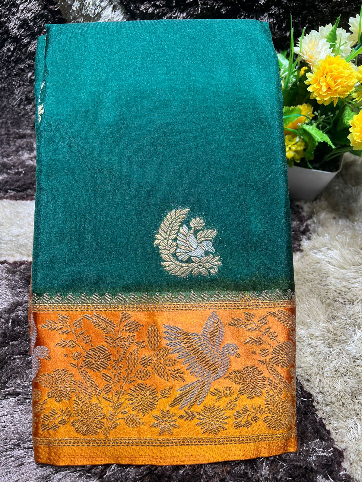 Artificial / Mix Crape Sarees