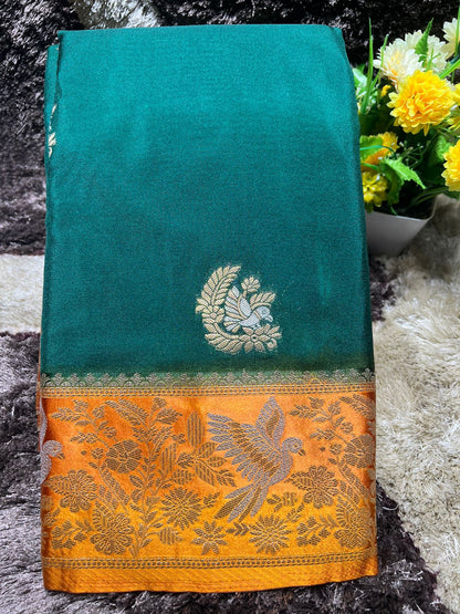Artificial / Mix Crape Sarees