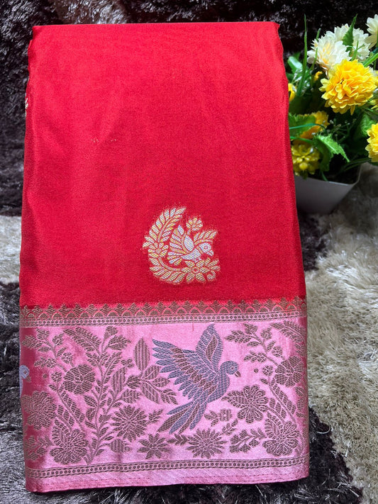 Artificial / Mix Crape Sarees