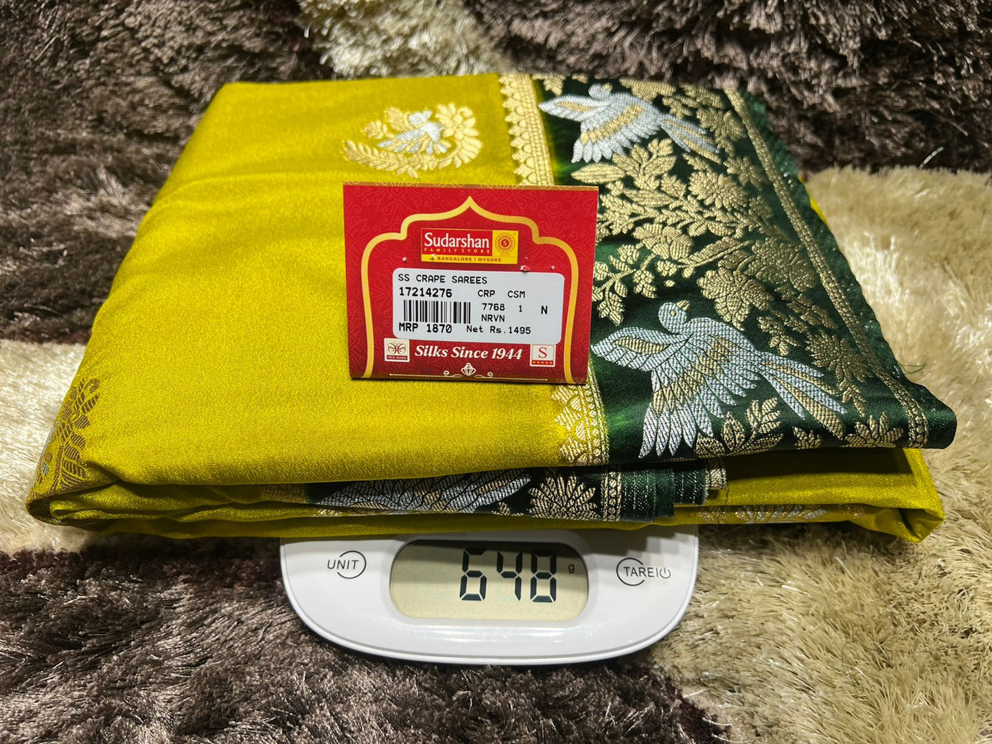 Artificial / Mix Crape Sarees