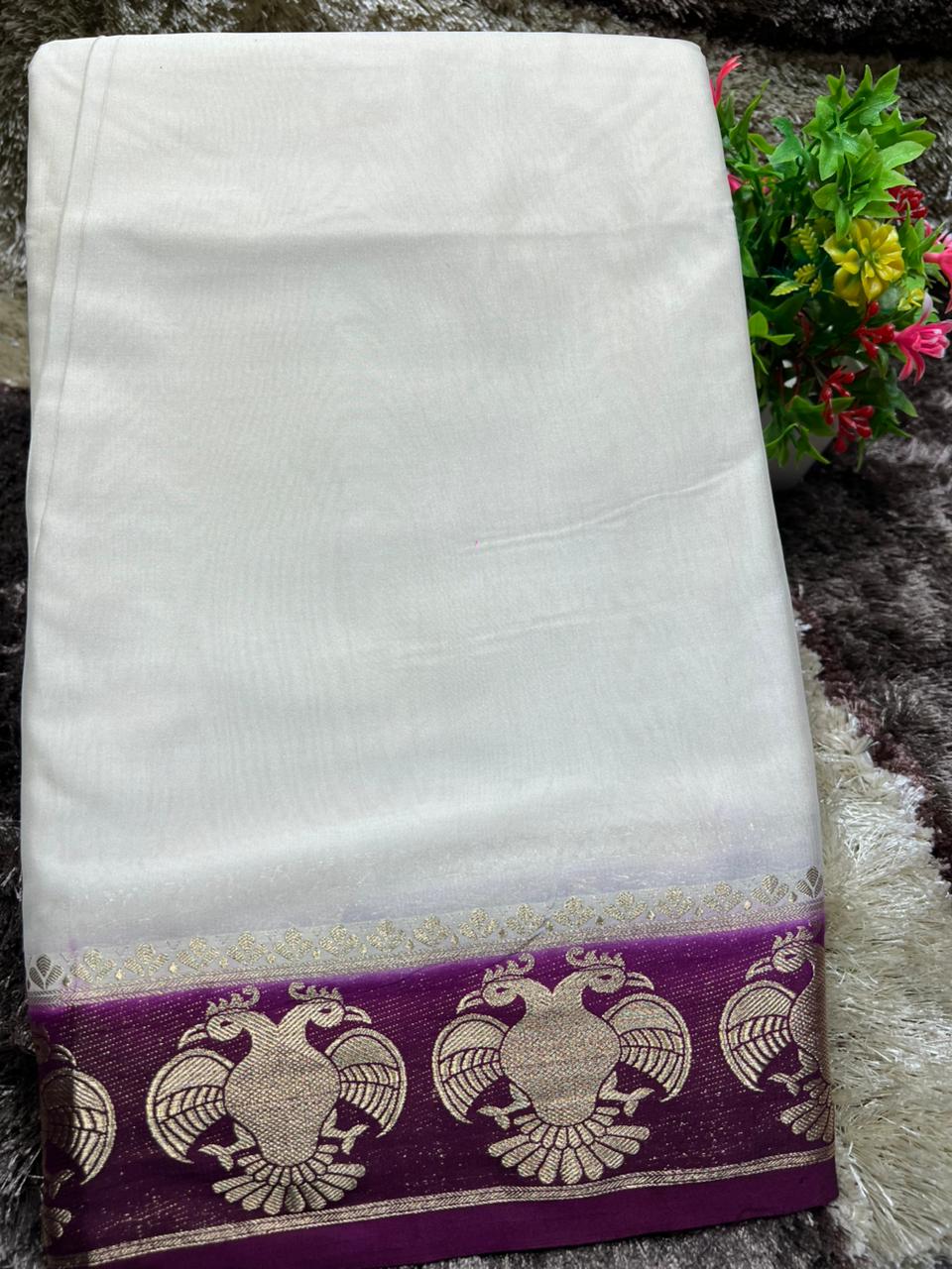 Artificial / Mix Crape Sarees