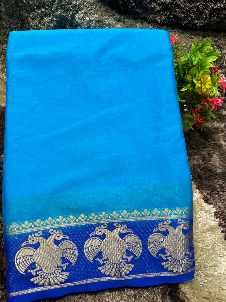 Artificial / Mix Crape Sarees