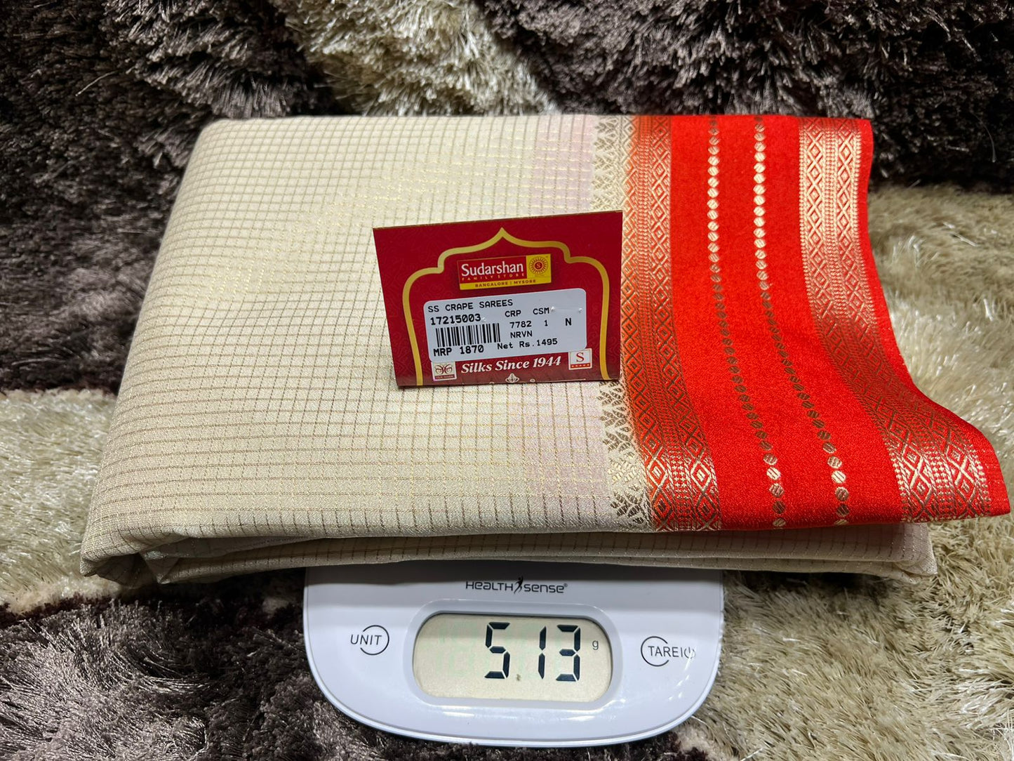 Artificial / Mix Crape Sarees