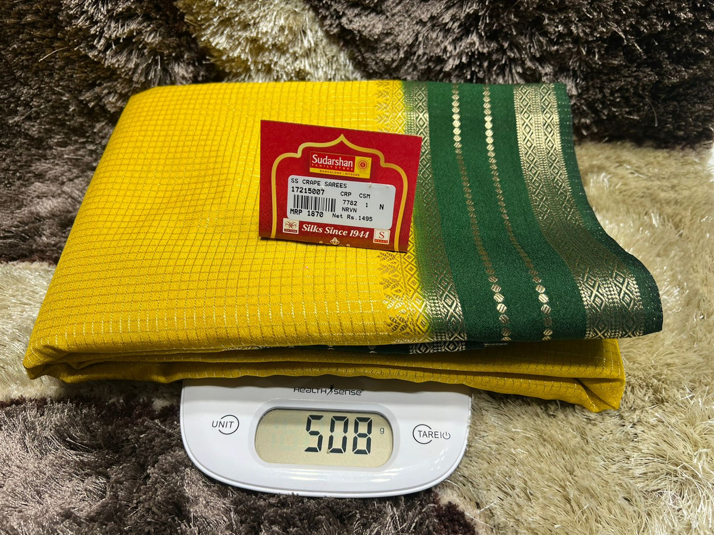 Artificial / Mix Crape Sarees