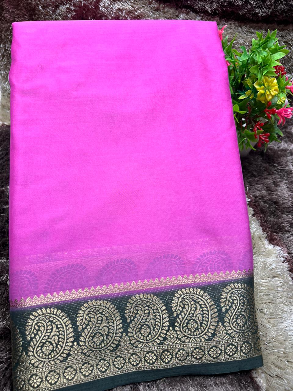 Artificial / Mix Crape Sarees