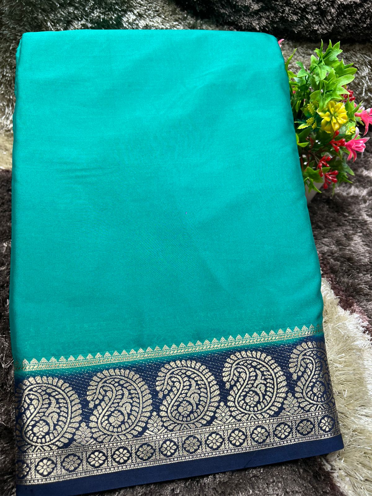 Artificial / Mix Crape Sarees