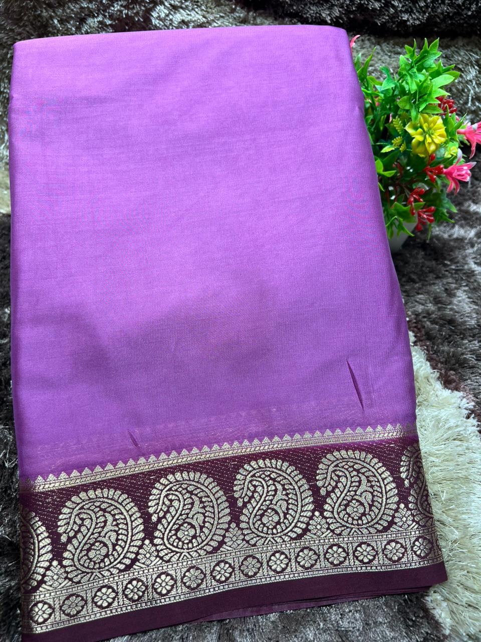 Artificial / Mix Crape Sarees