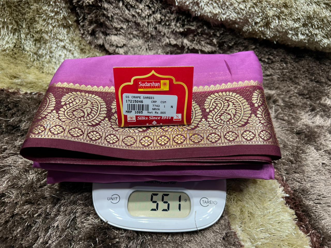 Artificial / Mix Crape Sarees