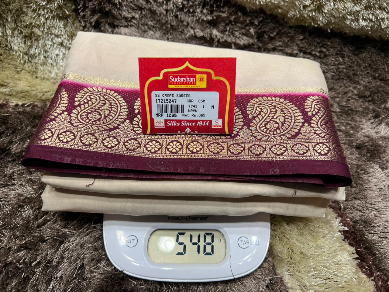 Artificial / Mix Crape Sarees