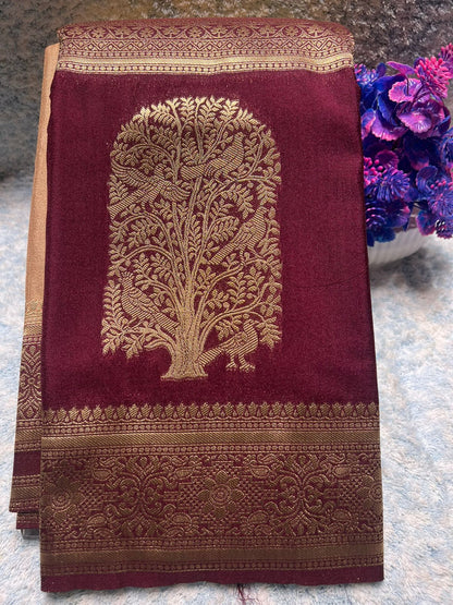Artificial / Mix Crape Sarees