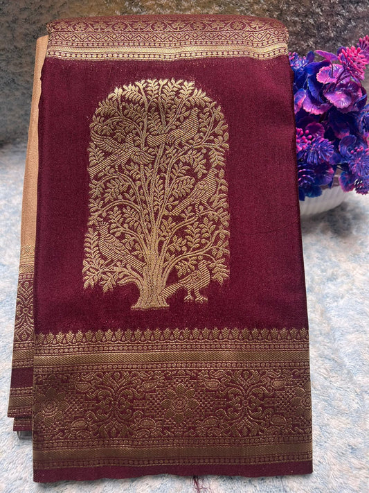 Artificial / Mix Crape Sarees