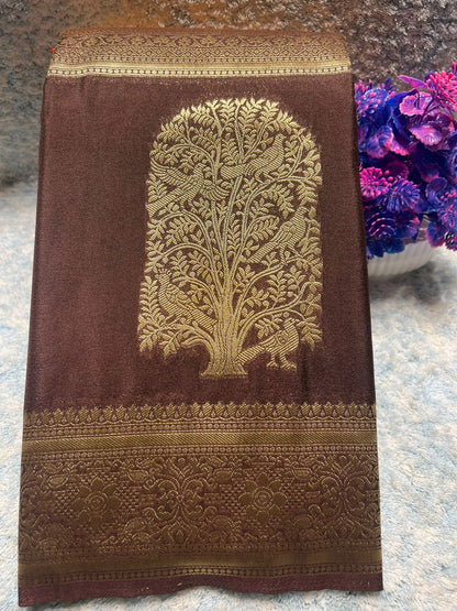 Artificial / Mix Crape Sarees