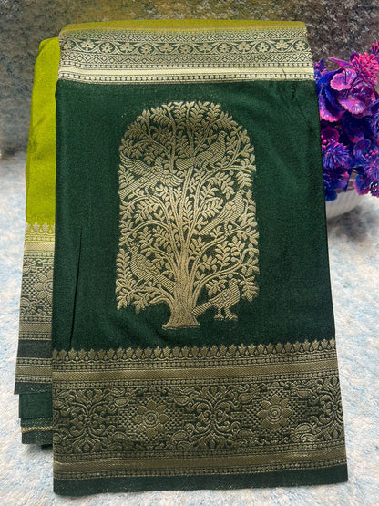 Artificial / Mix Crape Sarees