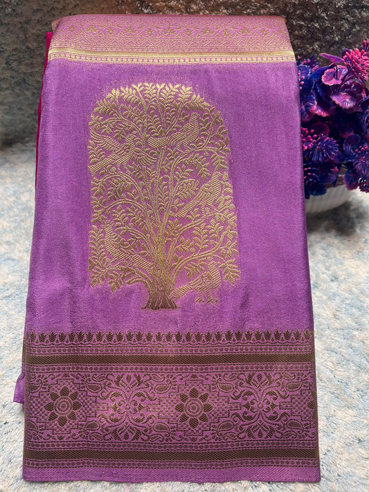 Artificial / Mix Crape Sarees