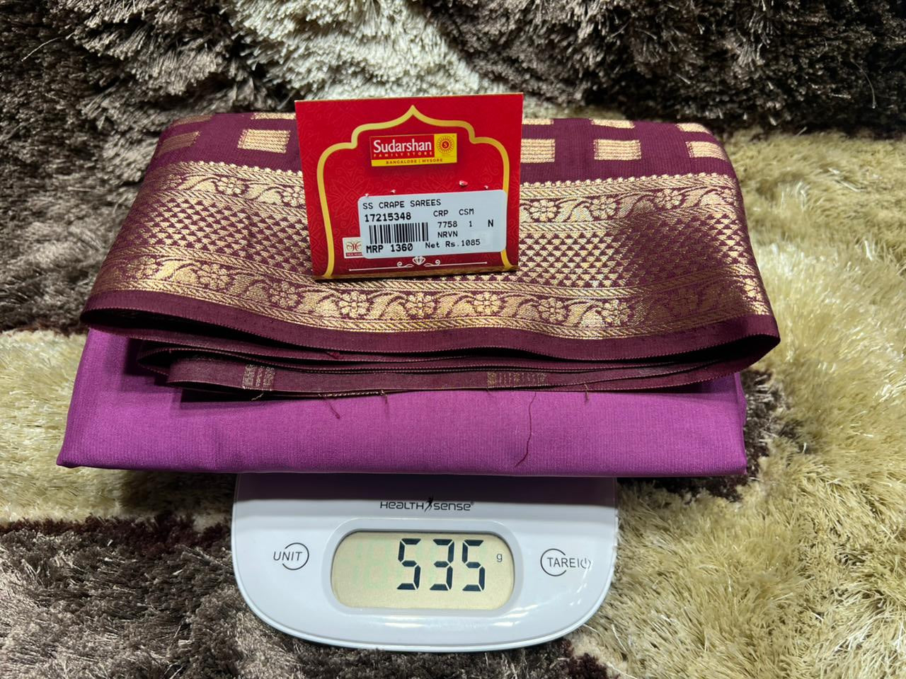 Artificial / Mix Crape Sarees