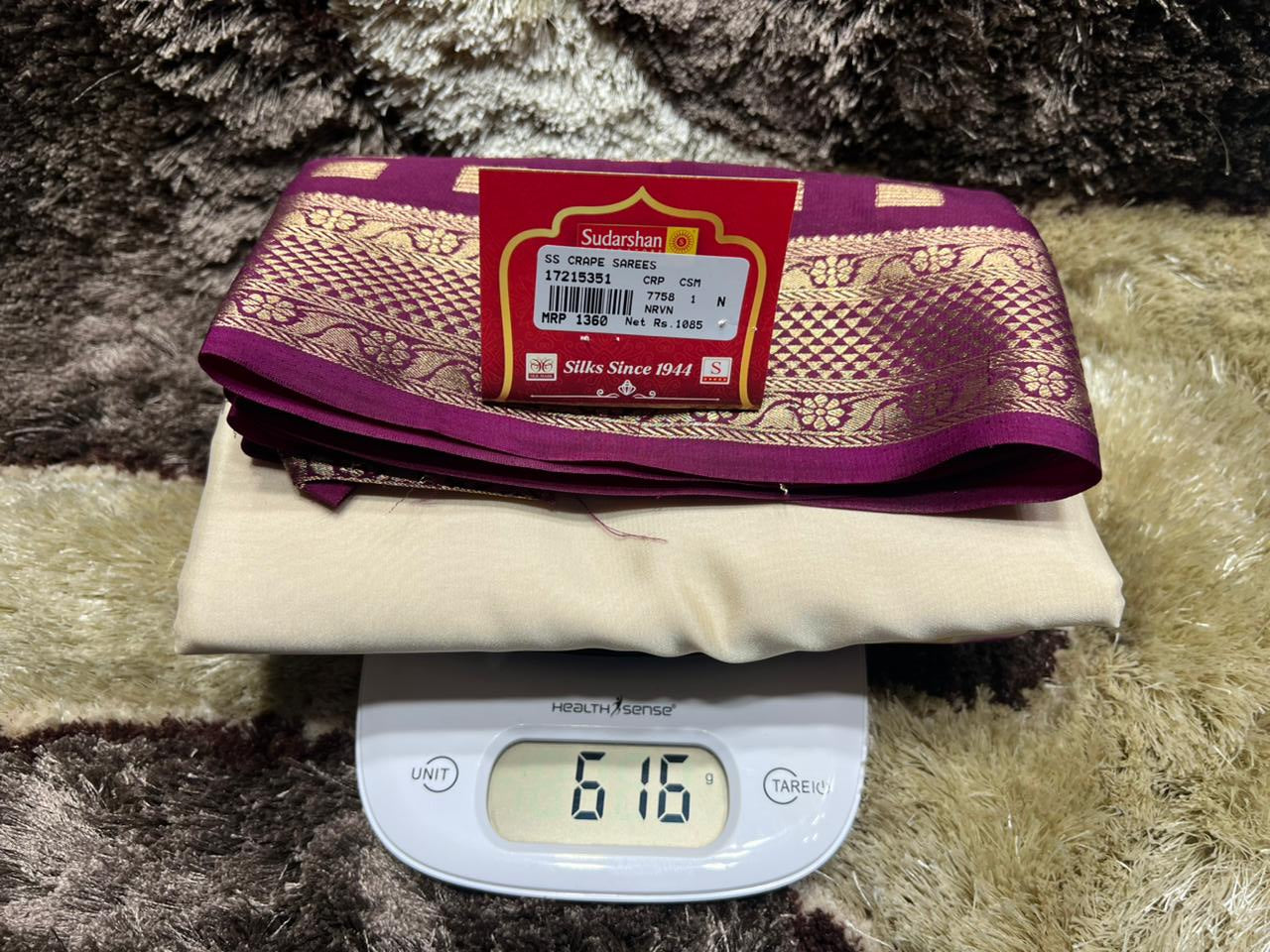 Artificial / Mix Crape Sarees