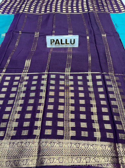 Artificial / Mix Crape Sarees