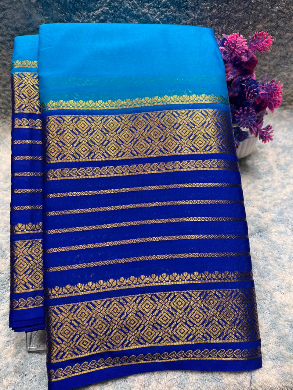 Artificial / Mix Crape Sarees