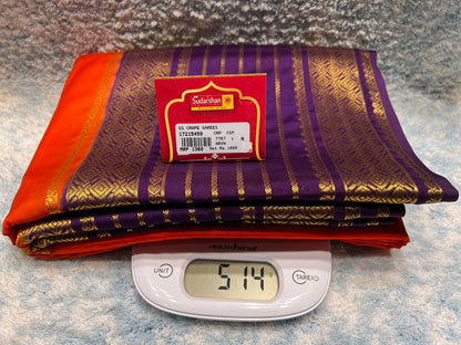 Artificial / Mix Crape Sarees