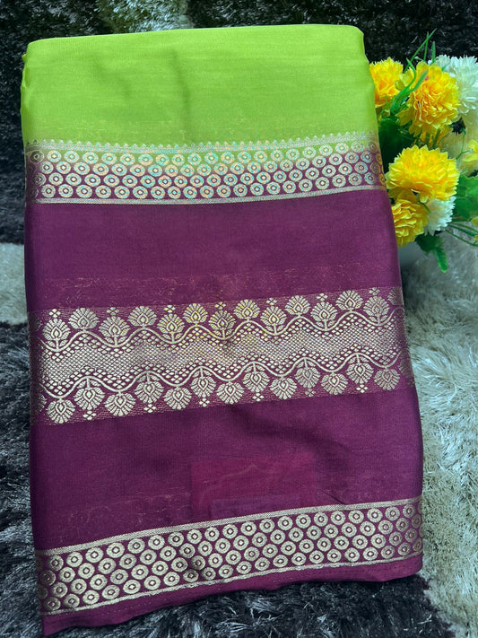 Artificial / Mix Crape Sarees