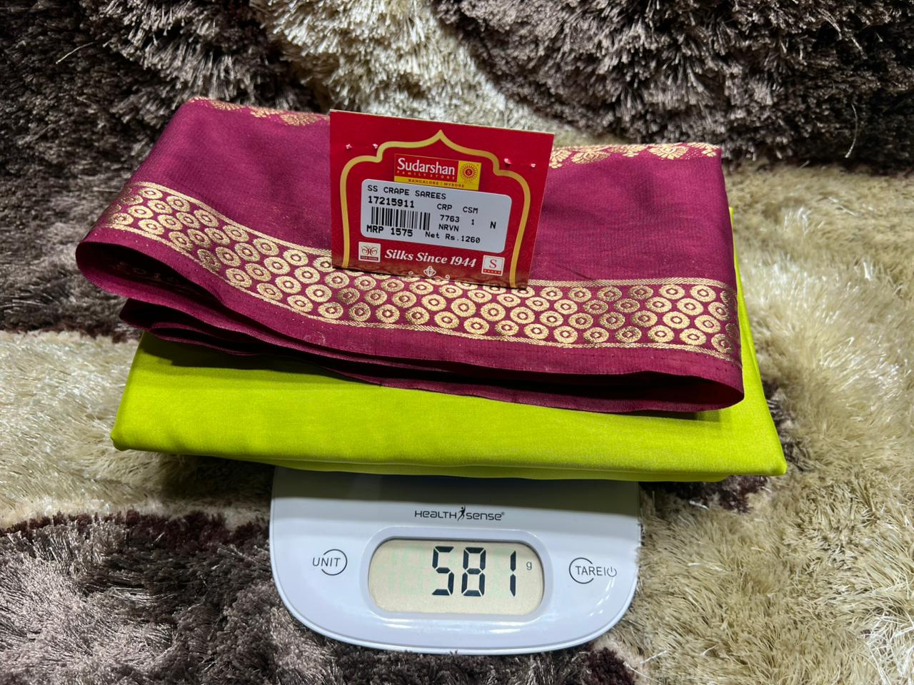 Artificial / Mix Crape Sarees