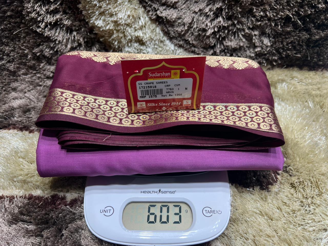 Artificial / Mix Crape Sarees