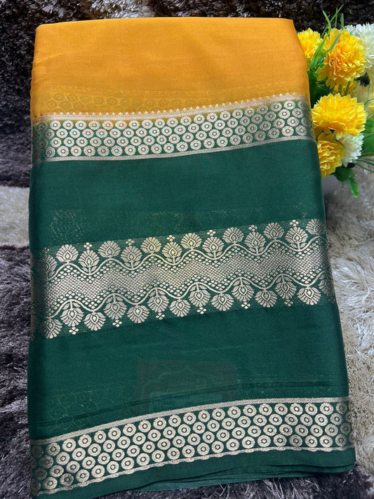Artificial / Mix Crape Sarees