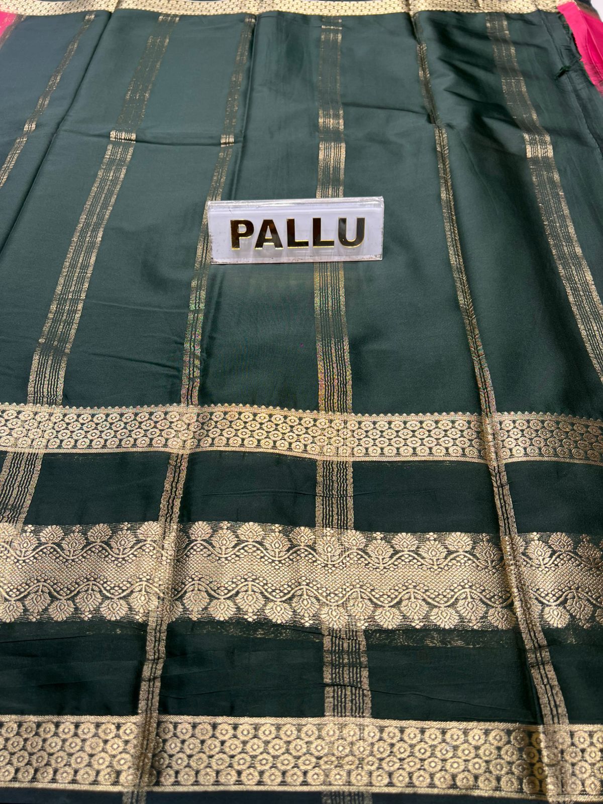 Artificial / Mix Crape Sarees