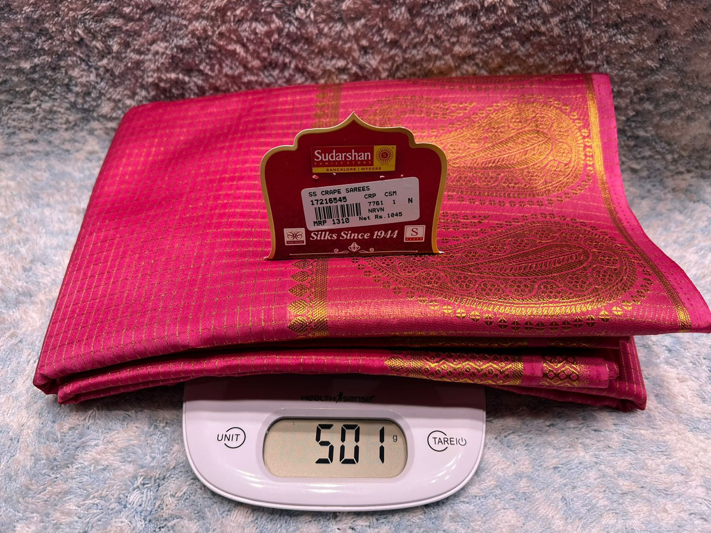 Artificial / Mix Crape Sarees