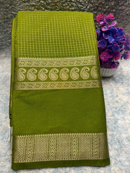Artificial / Mix Crape Sarees