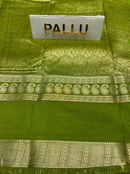 Artificial / Mix Crape Sarees