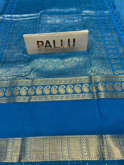 Artificial / Mix Crape Sarees