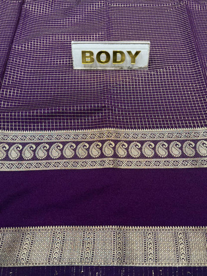 Artificial / Mix Crape Sarees