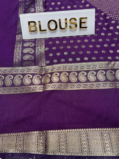 Artificial / Mix Crape Sarees